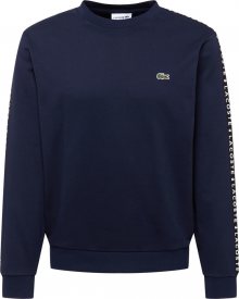 Lacoste Sport Sportovní mikina námořnická modř / bílá / černá
