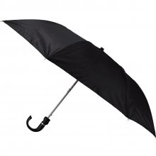 Semiline Krátký deštník s automatickým otevíráním 2509-0 Black Průměr 92