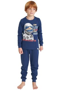 Dětské pyžamo Muydemi 750045 10 Tm. modrá