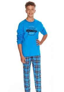 Chlapecké pyžamo Taro 2654 146 Modrá