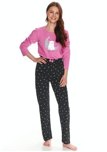 Dívčí pyžamo Taro 2786 146 Růžová