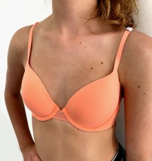 Dámská podprsenka Calvin Klein QF9005E meruňková | oranžová | 75DD