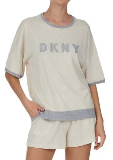Dámské pyžamo DKNY YI3919259 L Smetanová