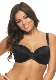 Dámská podprsenka Curvy Kate Daily Boost 1801 černá | černá | 65D