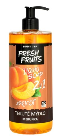 Vivaco Tekuté mýdlo na ruce a tělo Meruňka BODY TIP 500 ml