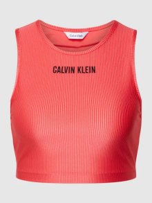 Dámský top Calvin Klein KW0KW01905 korálový | korálová | M