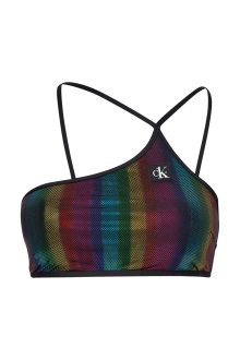 Dámské plavky Calvin Klein KW0KW01833 FESTIVAL BRALETTE | černá | XL