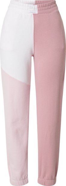 HOLLISTER Kalhoty \'CHAIN\' růžová / starorůžová / bílá