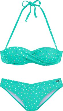 BUFFALO Bikiny nefritová / mix barev