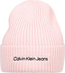 Calvin Klein Jeans Čepice růžová / černá