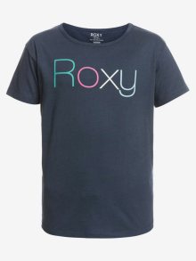 Tmavě modré holčičí tričko Roxy - 116