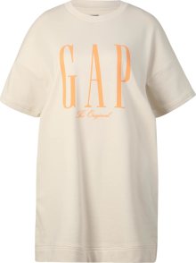 Gap Petite Šaty béžová / oranžová