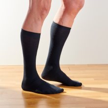 Blancheporte Sada 2 párů zdravotních ponožek černá 39/42