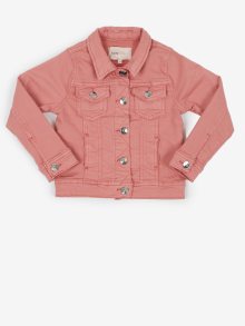 Růžová holčičí džínová bunda ONLY Amazing - 104