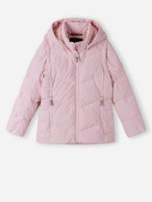 Světle růžová holčičí multifunkční bunda s odepínacími rukávy Reima Porosein - 104