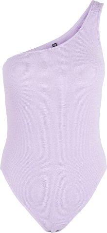 PIECES Plavky \'Vivian\' pastelová fialová