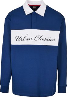 Urban Classics Tričko modrá / černá / bílá