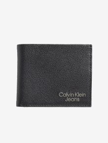Černá pánská kožená velká peněženka Calvin Klein