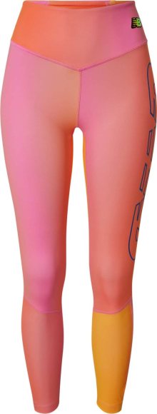 new balance Sportovní kalhoty \'Achiever\' žlutá / oranžová / světle růžová
