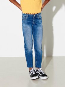 Modré holčičí straight fit džíny ONLY Emily - 116