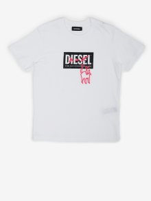 Bílé holčičí tričko Diesel - 104