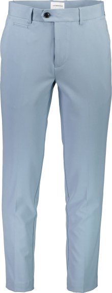 Lindbergh Kalhoty se sklady v pase kouřově modrá