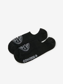 Sada dvou párů unisex ponožek v černé barvě Converse - 35-38