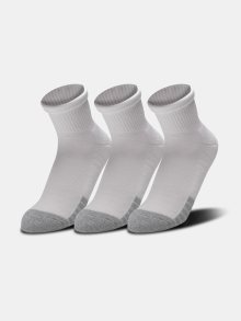 Ponožky Under Armour UA Heatgear Quarter 3pk - bílá - 36-41