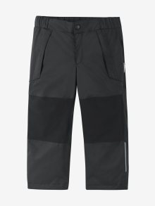 Černé dětské voděodolné kalhoty s povrchovou úpravou Reima Lento - 122