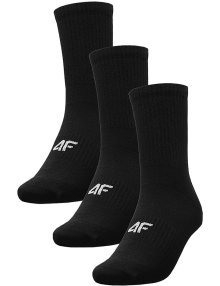 Černé panské ponozky 4F