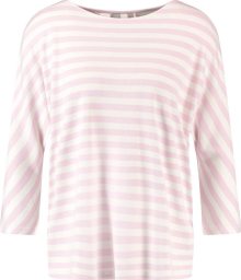 GERRY WEBER Tričko růžová / bílá