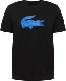 Lacoste Sport Funkční tričko azurová modrá / černá