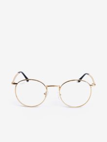 Brýle s lehce žlutými sklíčky a kovovými obroučkami ve zlaté barvě VUCH Merit