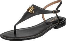 Lauren Ralph Lauren Žabky \'Ellington\' zlatá / černá