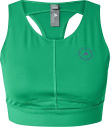 ADIDAS BY STELLA MCCARTNEY Sportovní top zelená / tmavě fialová