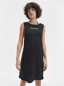 Černé dámské šaty s odhalenými zády Calvin Klein Jeans - XS