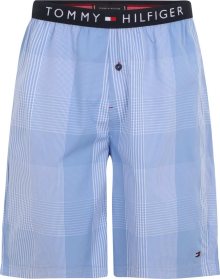 Tommy Hilfiger Underwear Pyžamové kalhoty noční modrá / světlemodrá / červená / bílá