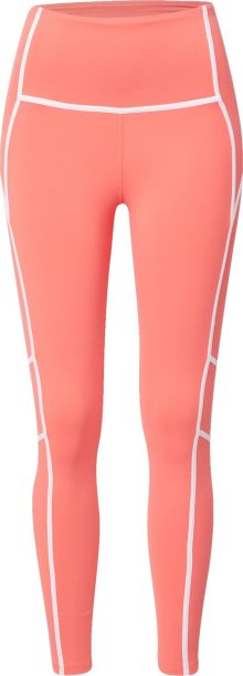 Reebok Sport Sportovní kalhoty krémová / oranžová