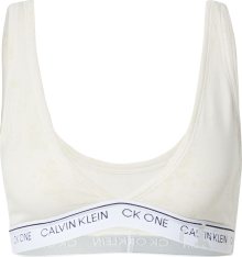 Calvin Klein Underwear Podprsenka námořnická modř / bílá / barva bílé vlny