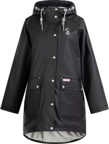 MYMO Funkční kabát světle šedá / černá