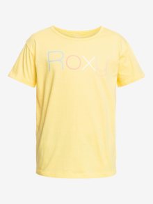 Žluté holčičí tričko Roxy Day and Night - 128