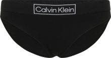 Calvin Klein Underwear Spodní díl plavek černá / bílá