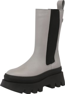 BUFFALO Chelsea boty \'Parker\' šedá / černá