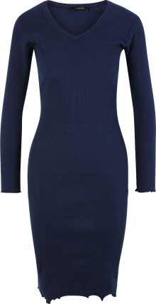 Trendyol Úpletové šaty námořnická modř