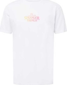 QUIKSILVER Funkční tričko \'STRANGER THINGS\' světle žlutá / světle růžová / černá / bílá