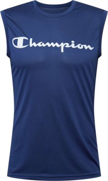 Champion Authentic Athletic Apparel Funkční tričko marine modrá / bílá