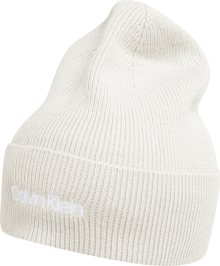 Calvin Klein Čepice světle šedá / bílá