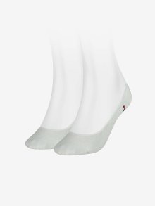 Sada dvou párů dámských ponožek v bílé barvě Tommy Hilfiger Underwear - 39-42
