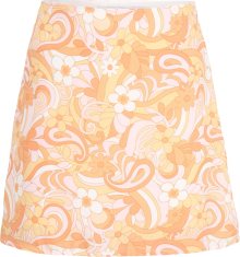 HOLLISTER Sukně oranžová / lososová / pastelově růžová / bílá