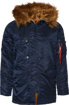 ALPHA INDUSTRIES Zimní bunda \'N3B VF 59\' tmavě modrá